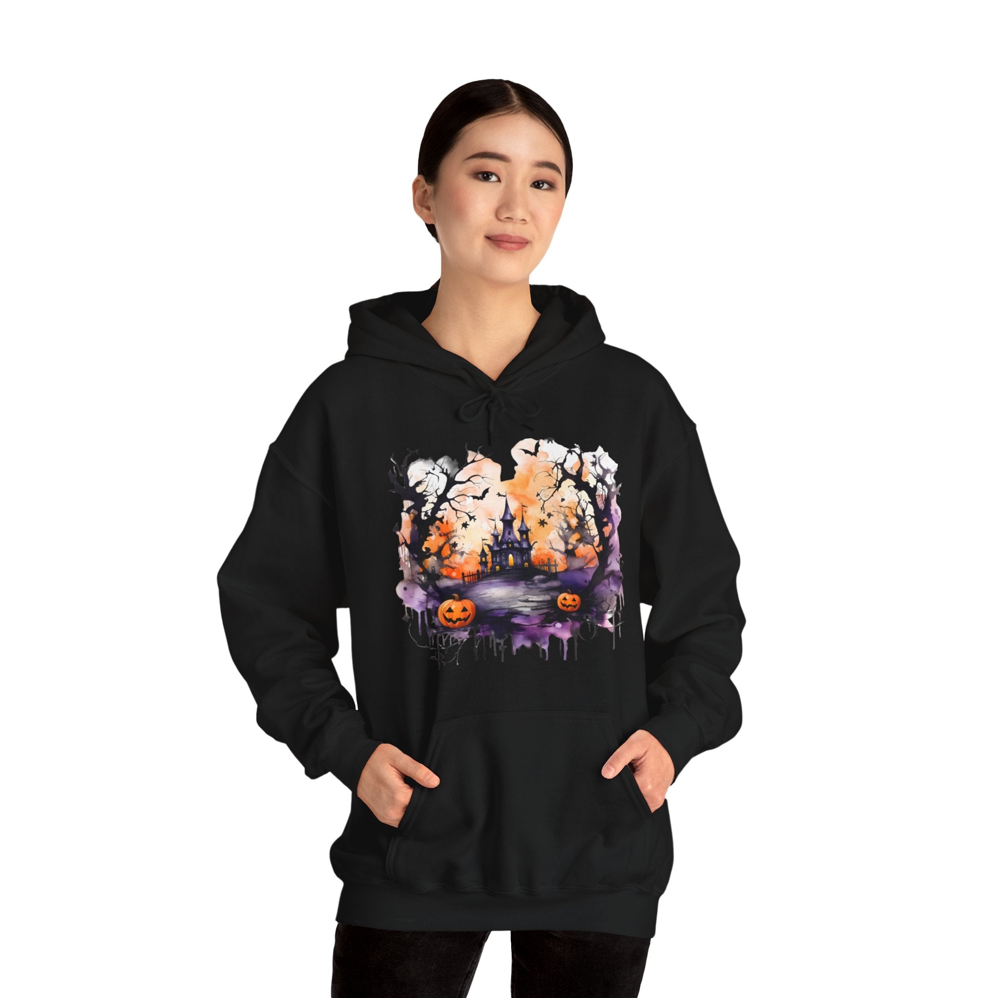 Halloween Hoodie: Haunted House