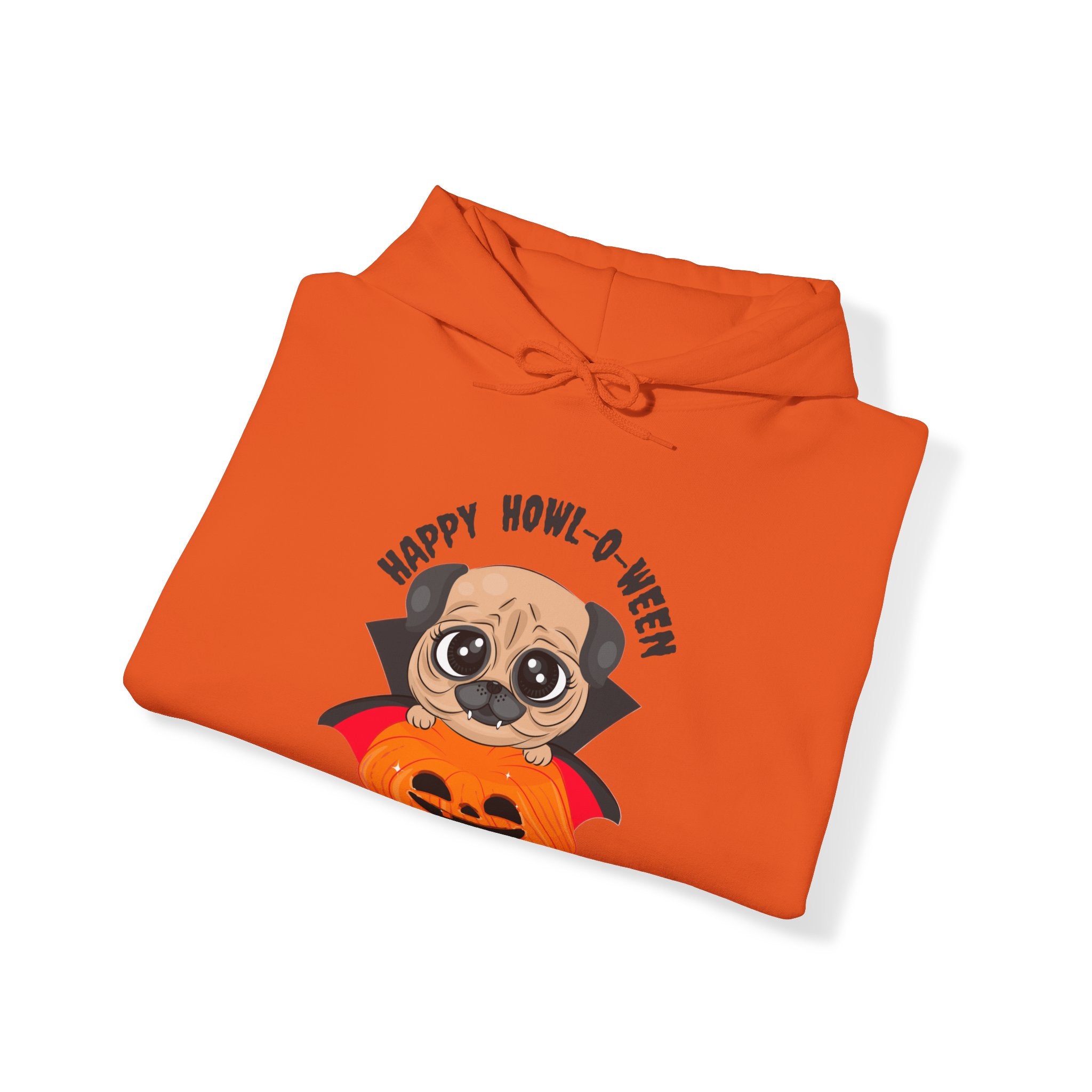 Halloween Hoodie: Pug Howl-O-Ween