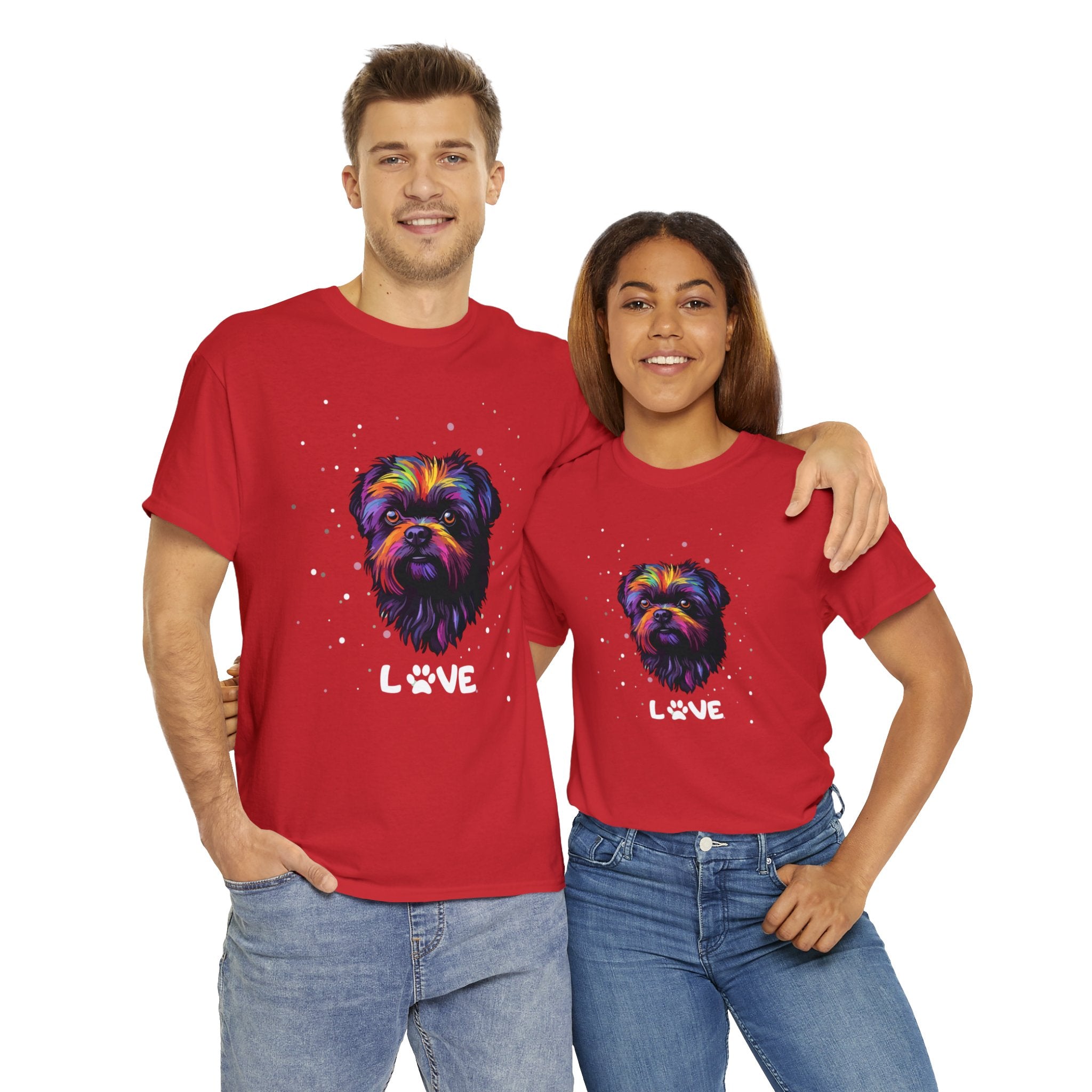 Dog T-Shirt: Affenpinscher Love