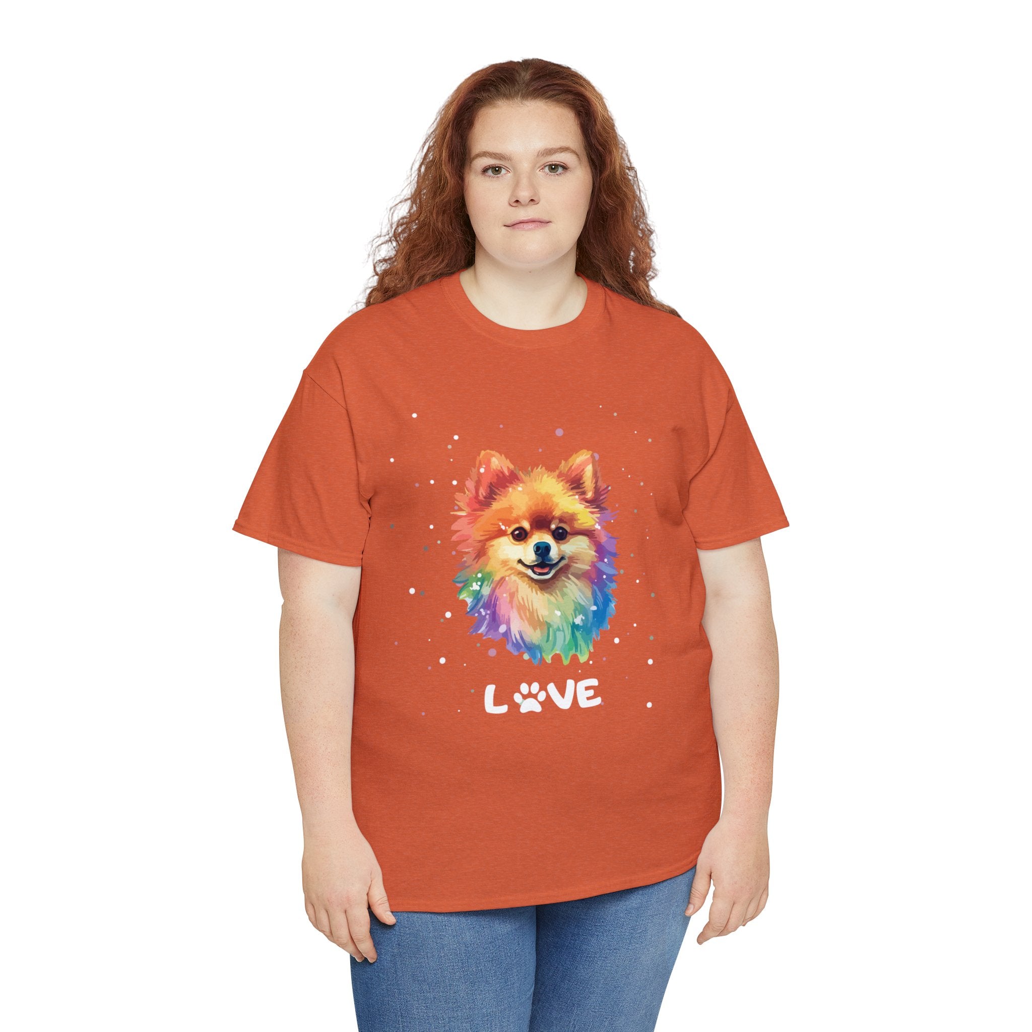 Dog T-Shirt: Pomeranian Love