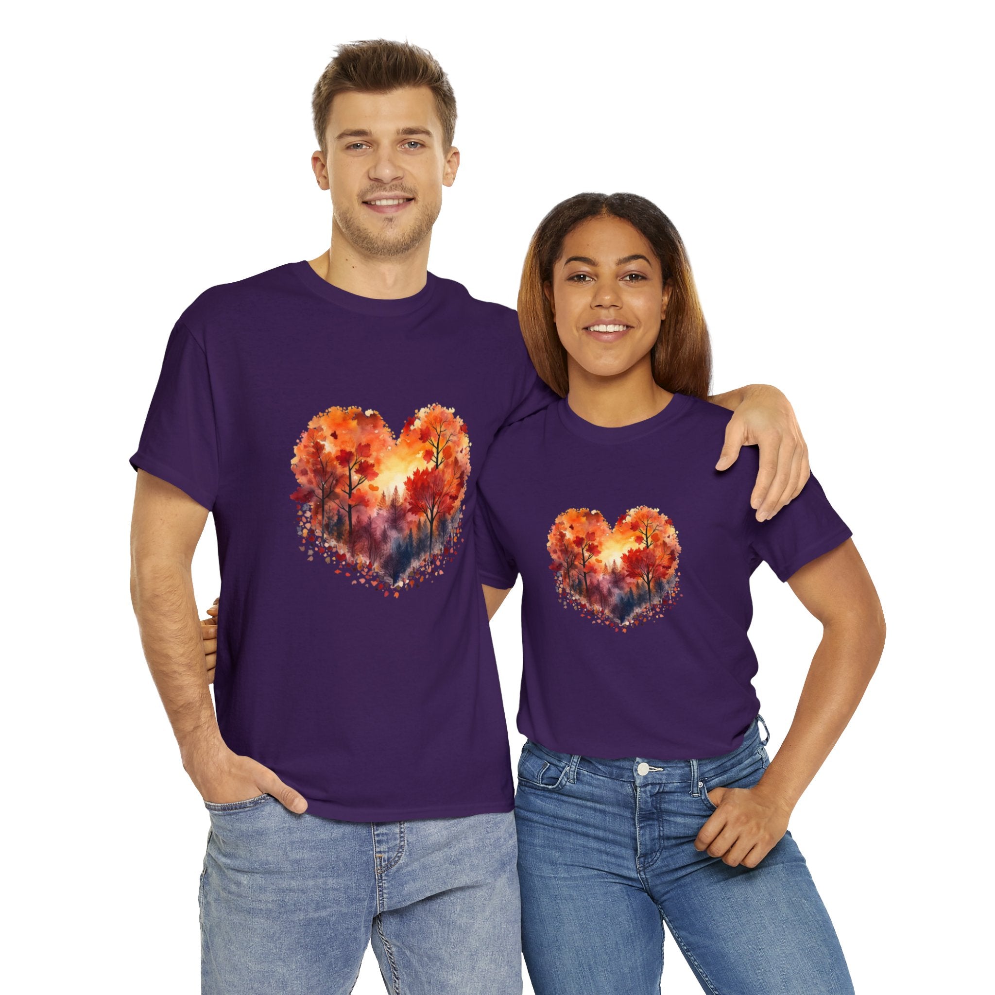 Halloween T-Shirt: Fall Heart