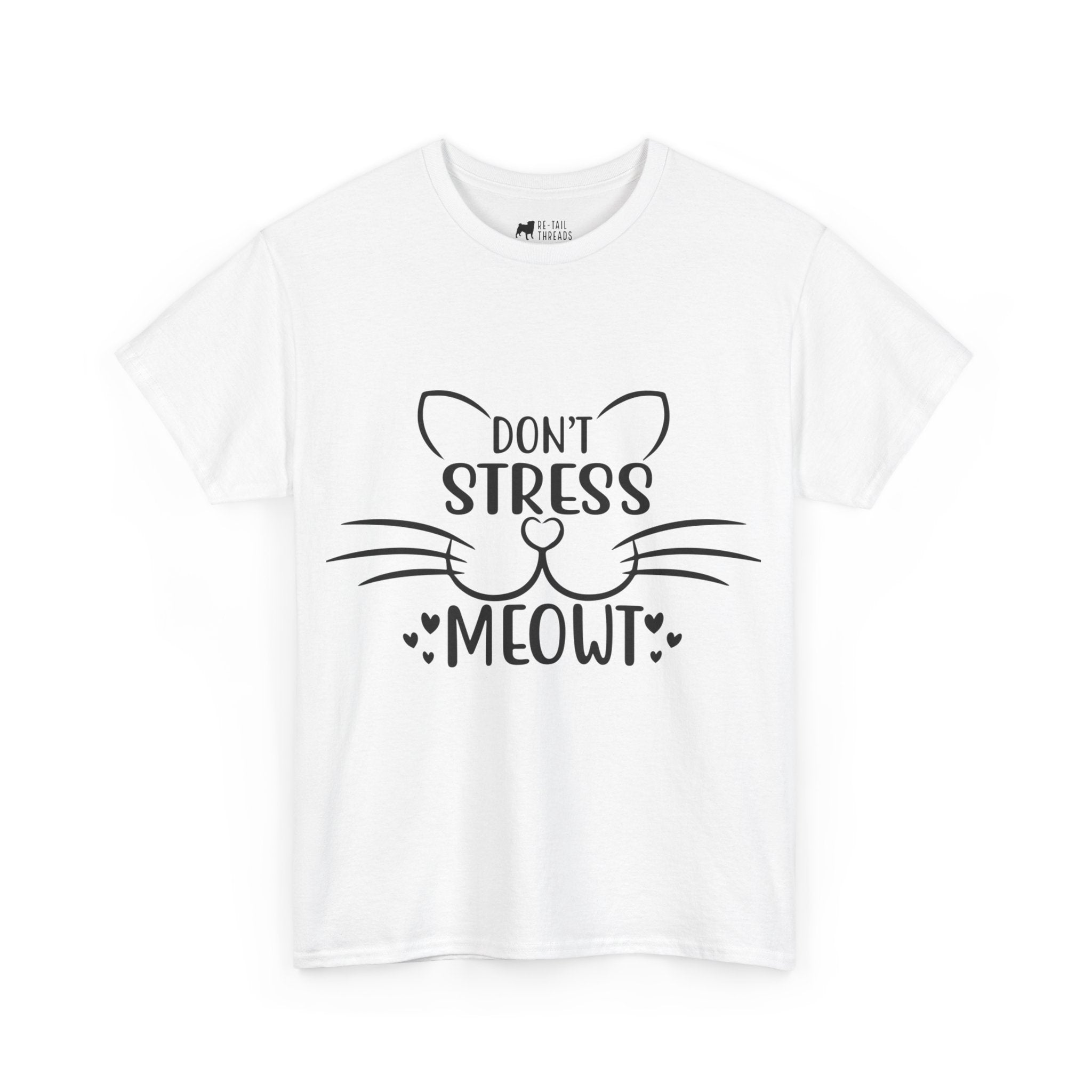 Cat T-Shirt: Don't Stress Meowt