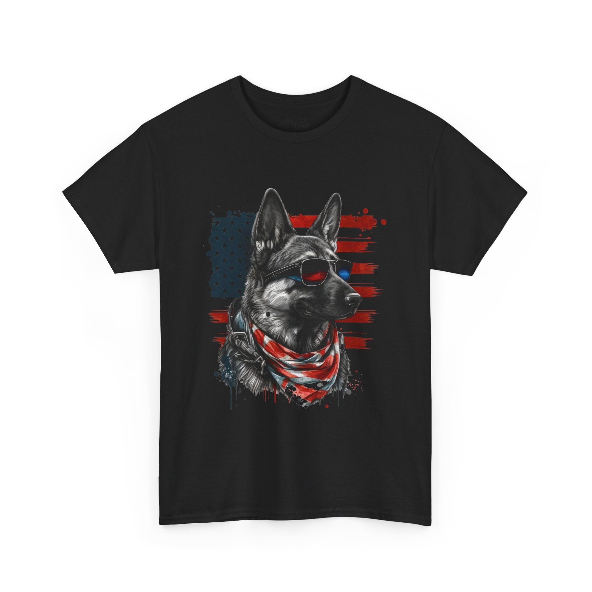 4th of July T-Shirt: German Shepard