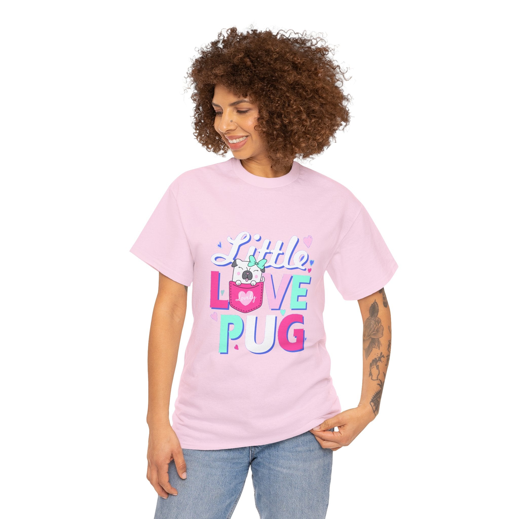 Pug T-Shirt: Little Love Pug