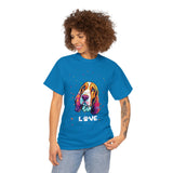 Dog T-Shirt: Bassett Hound Love