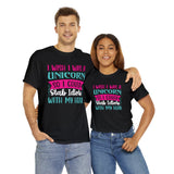Funny T-Shirt: I Wish I Was A Unicorn