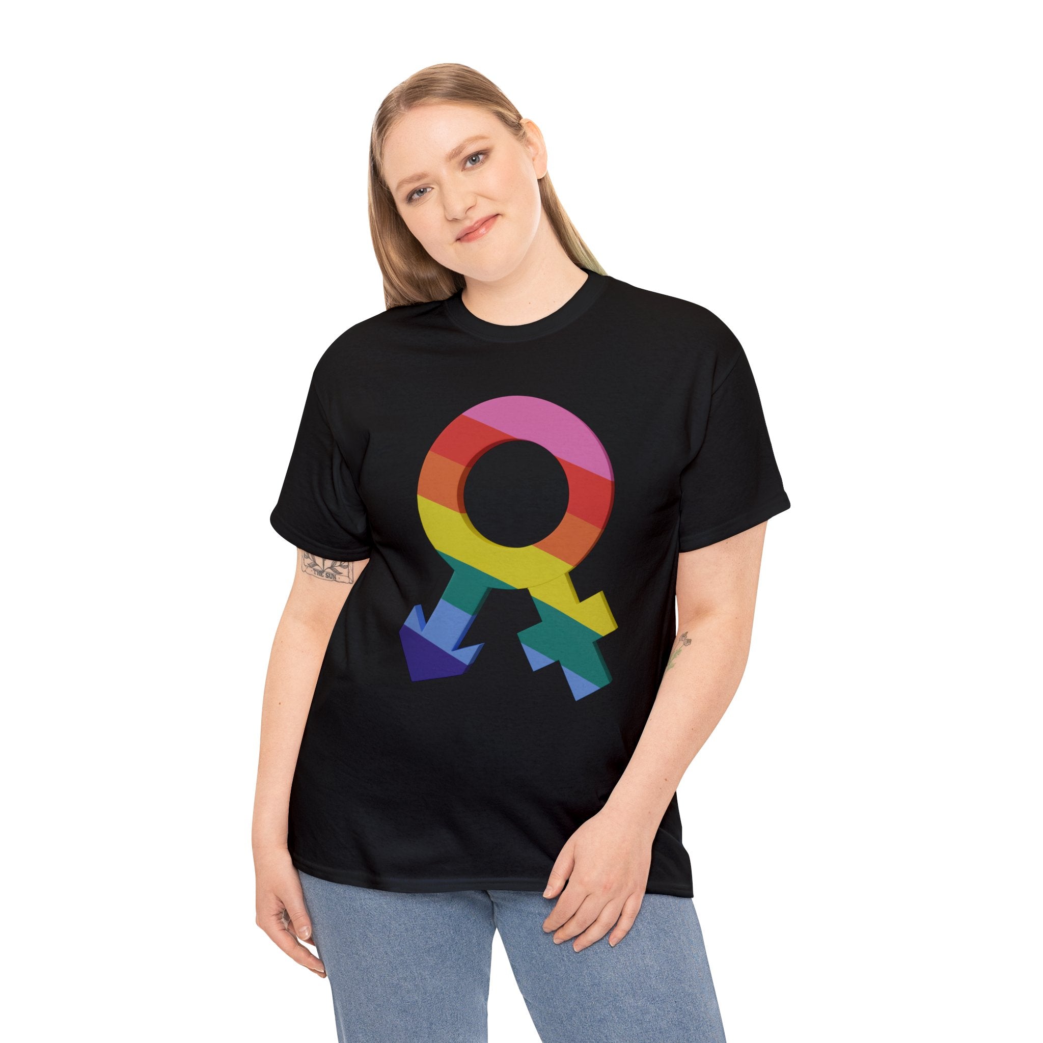 PRIDE T-Shirt: Rainbow Gender Icons