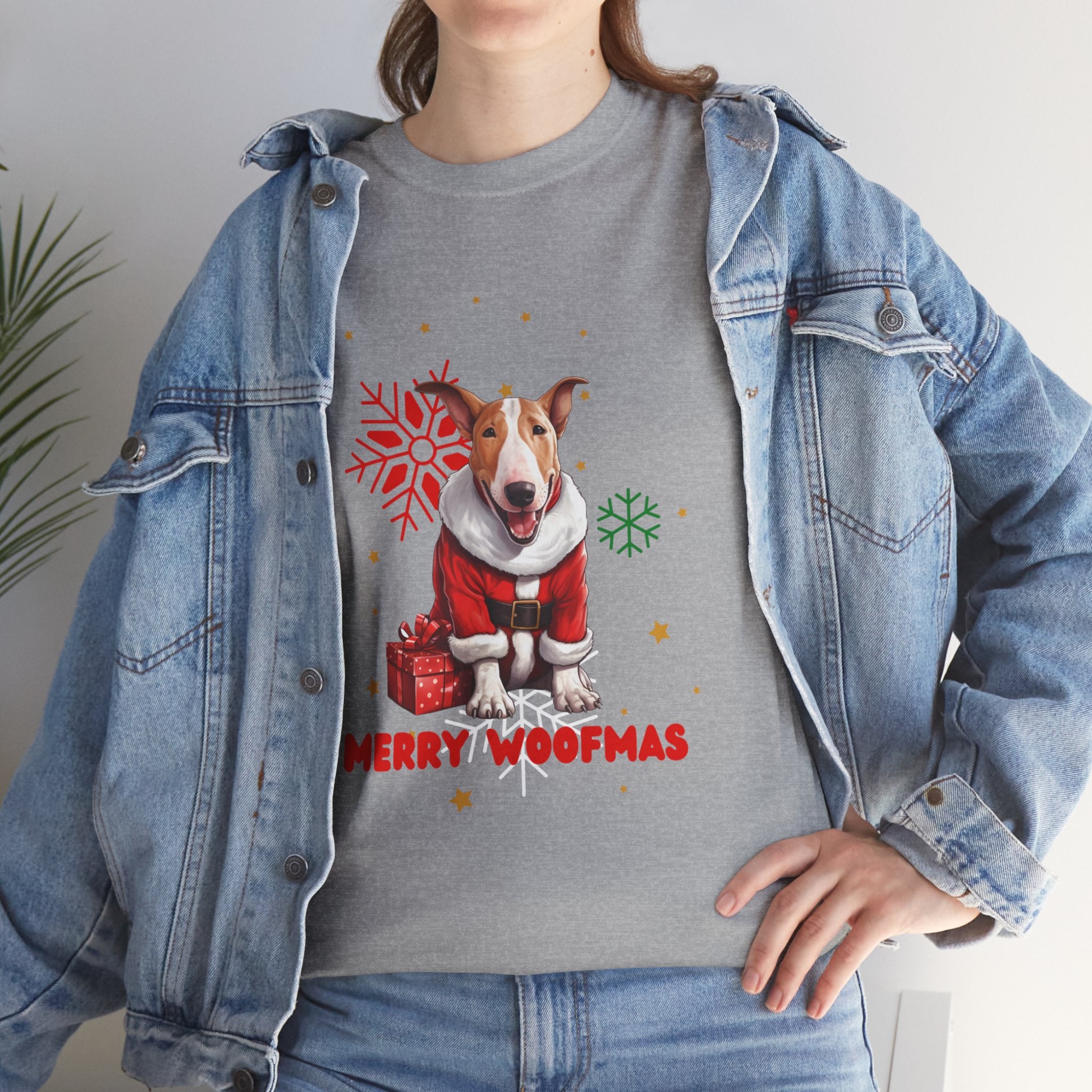 Christmas T-Shirt: Bull Terrier