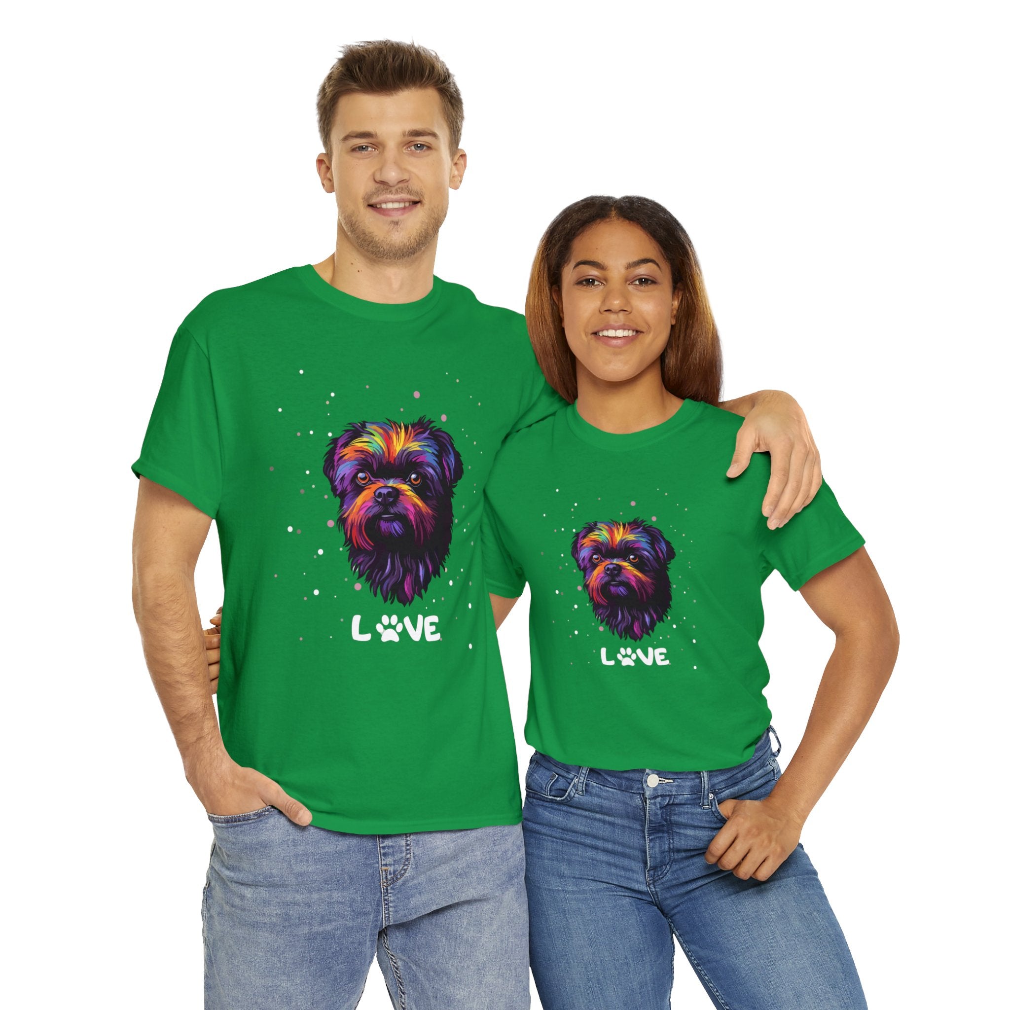 Dog T-Shirt: Affenpinscher Love