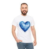 Love T-Shirt: Blue Heart