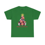 Christmas T-Shirt: Merry Woofmas Tree of Dogs
