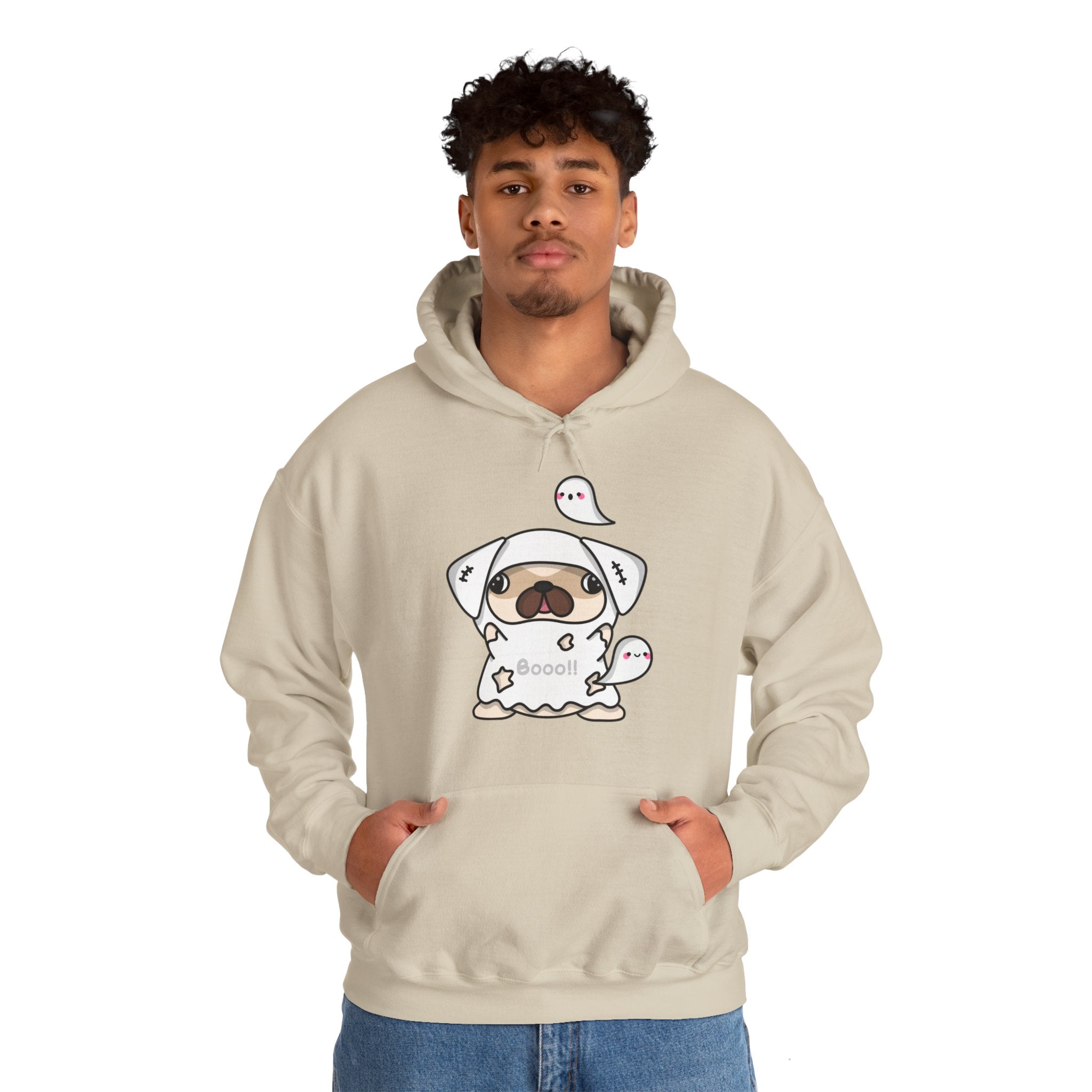 Halloween Hoodie: Pug Boo