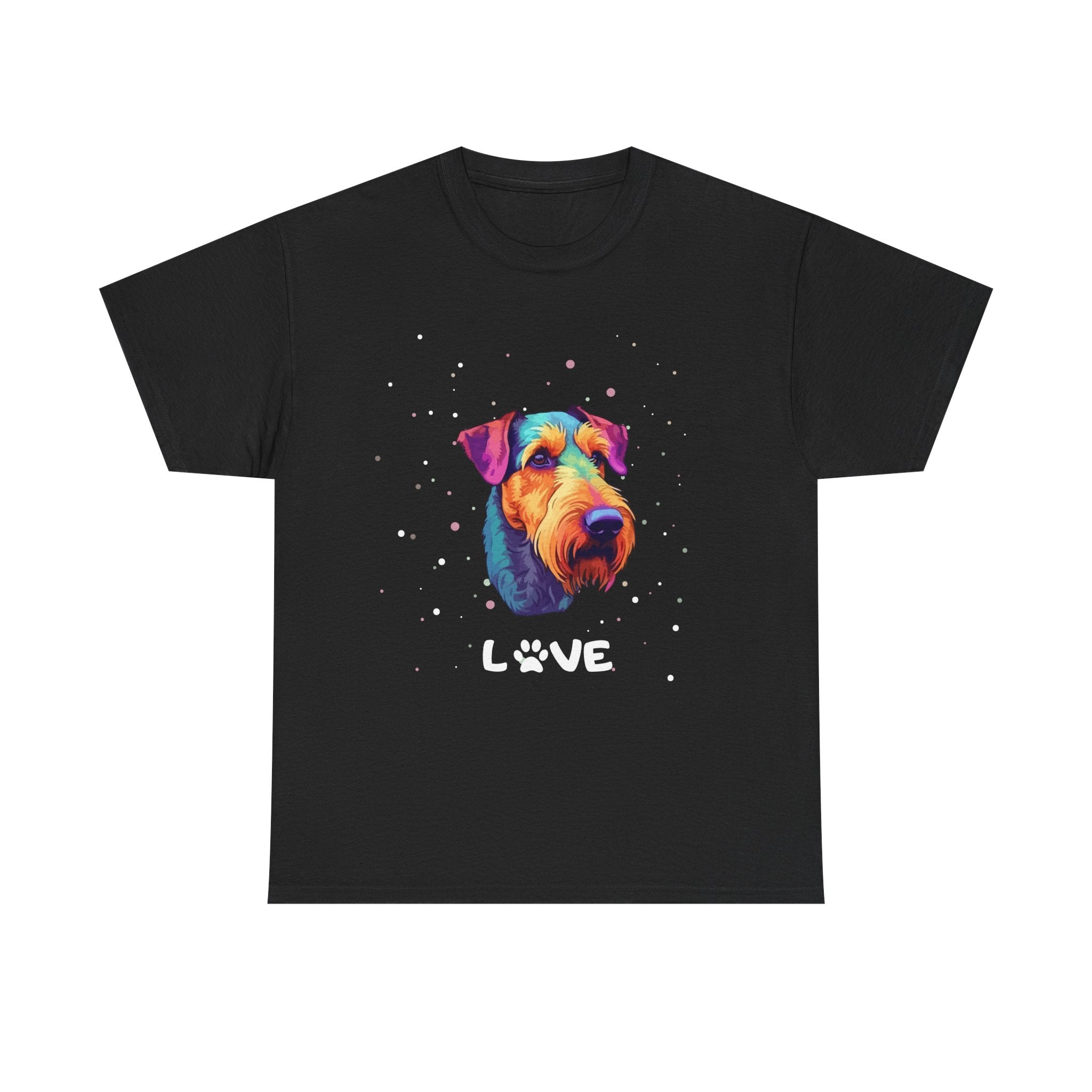 Dog T-Shirt: Airedale Terrier Love