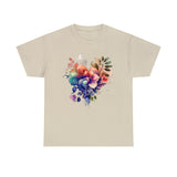 Love T-Shirt: Flowery Heart