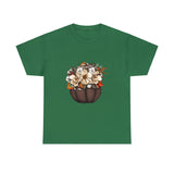 Halloween T-Shirt: Fall Flowers