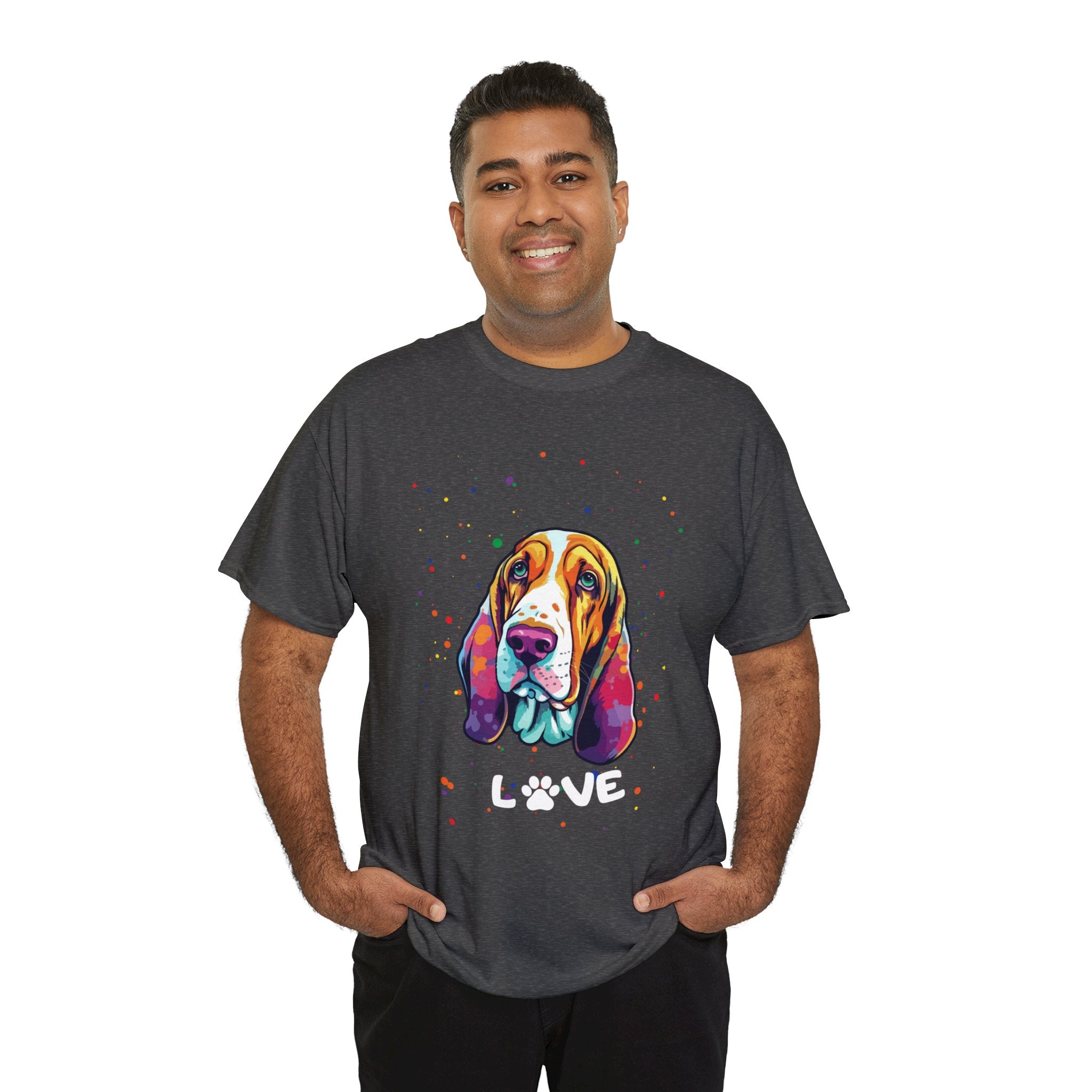 Dog T-Shirt: Bassett Hound Love