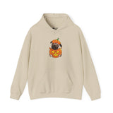 Halloween Hoodie: Pug Pumpkin
