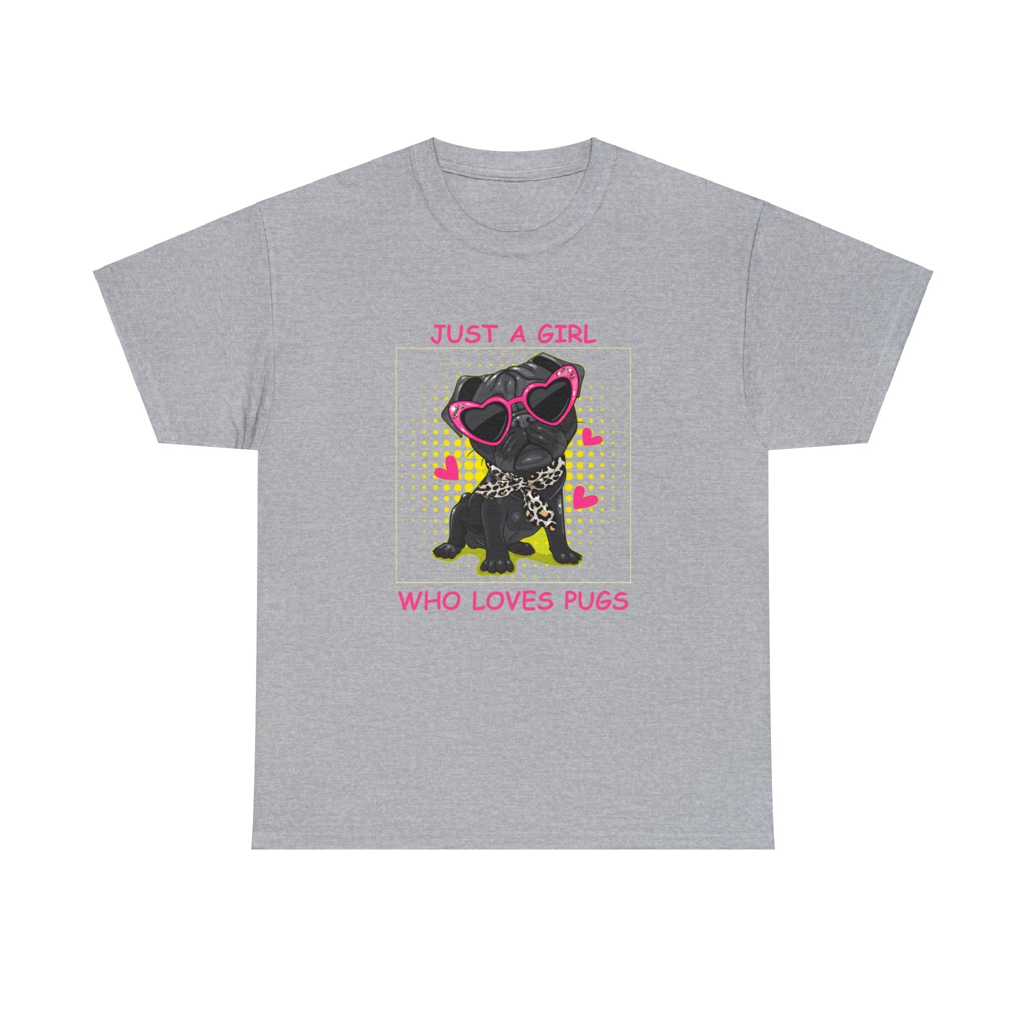 Pug T-Shirt: Just A Girl Who Loves Pugs #2