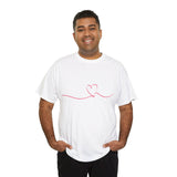 Love T-Shirt: Heart Line