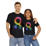 PRIDE T-Shirt: Rainbow Gender Icons