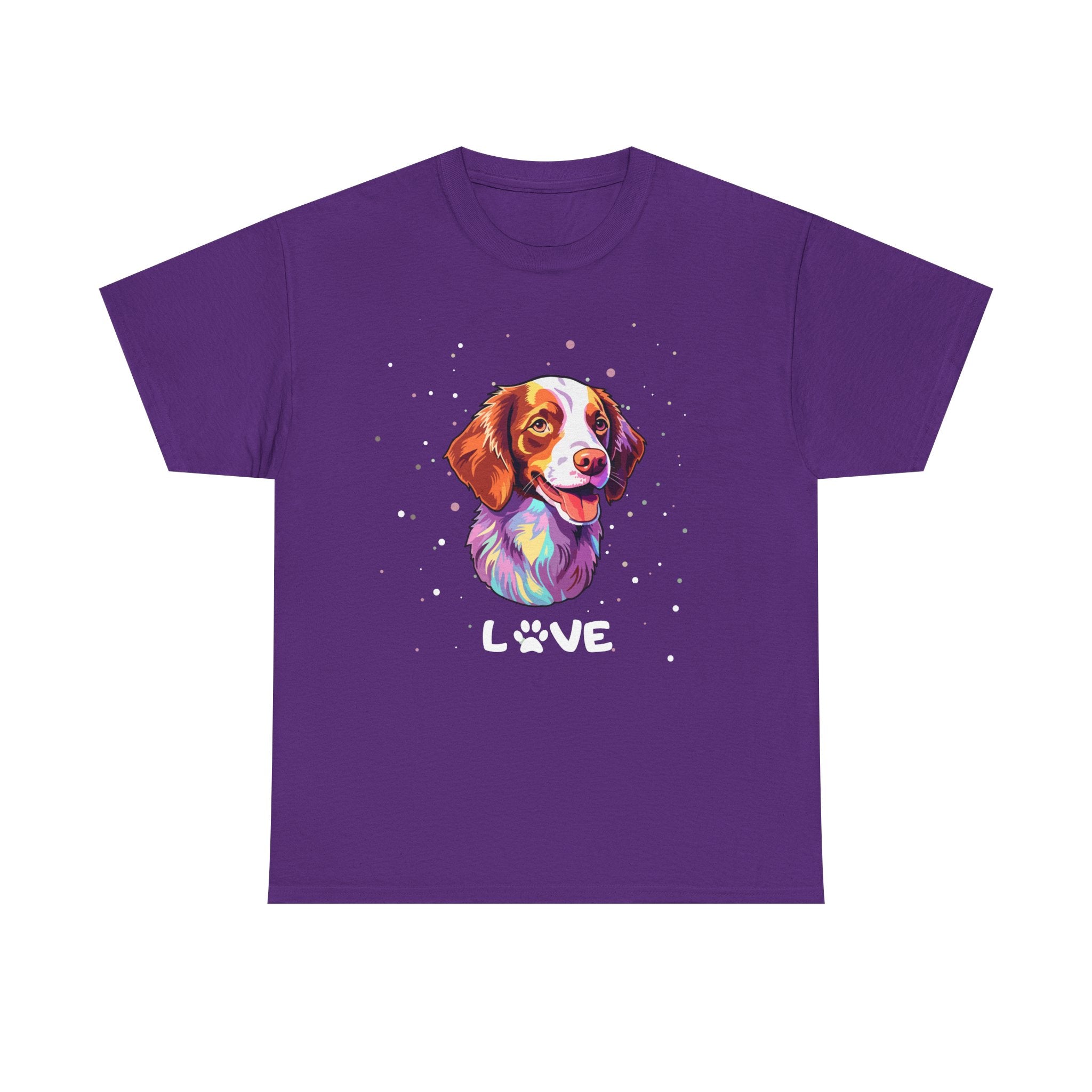 Dog T-Shirt: Brittany Spaniel Love