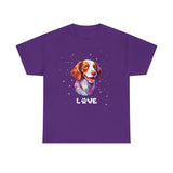 Dog T-Shirt: Brittany Spaniel Love