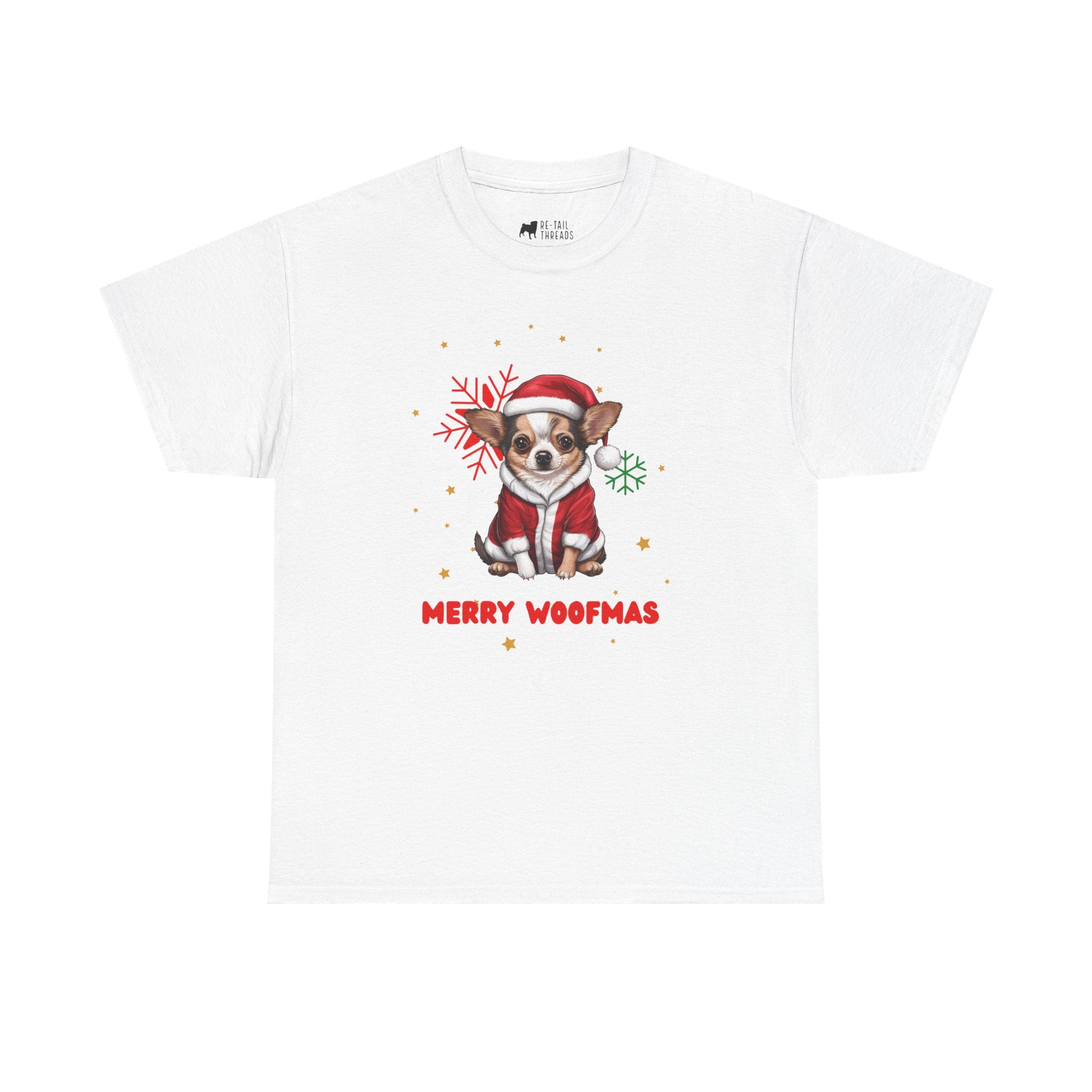Christmas T-Shirt: Santa Hat Chihuahua