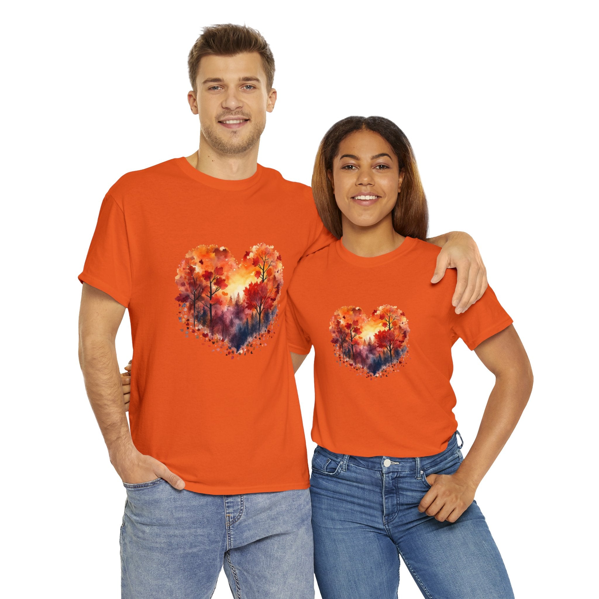 Halloween T-Shirt: Fall Heart