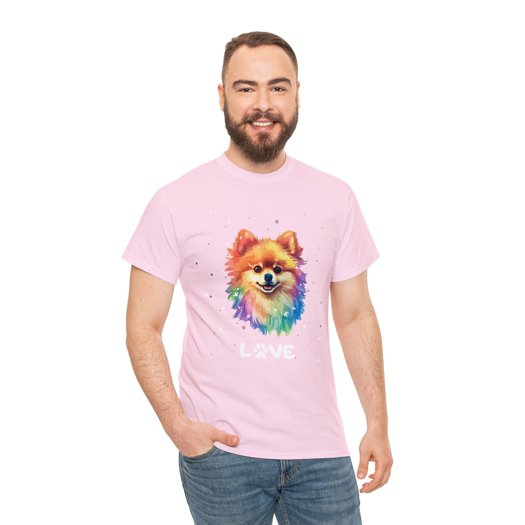 Dog T-Shirt: Pomeranian Love