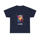 Dog T-Shirt: Airedale Terrier Love