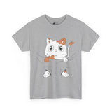 Cat T-Shirt: Cat Escaping Shirt