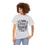 Funny T-Shirt: Social Distancing