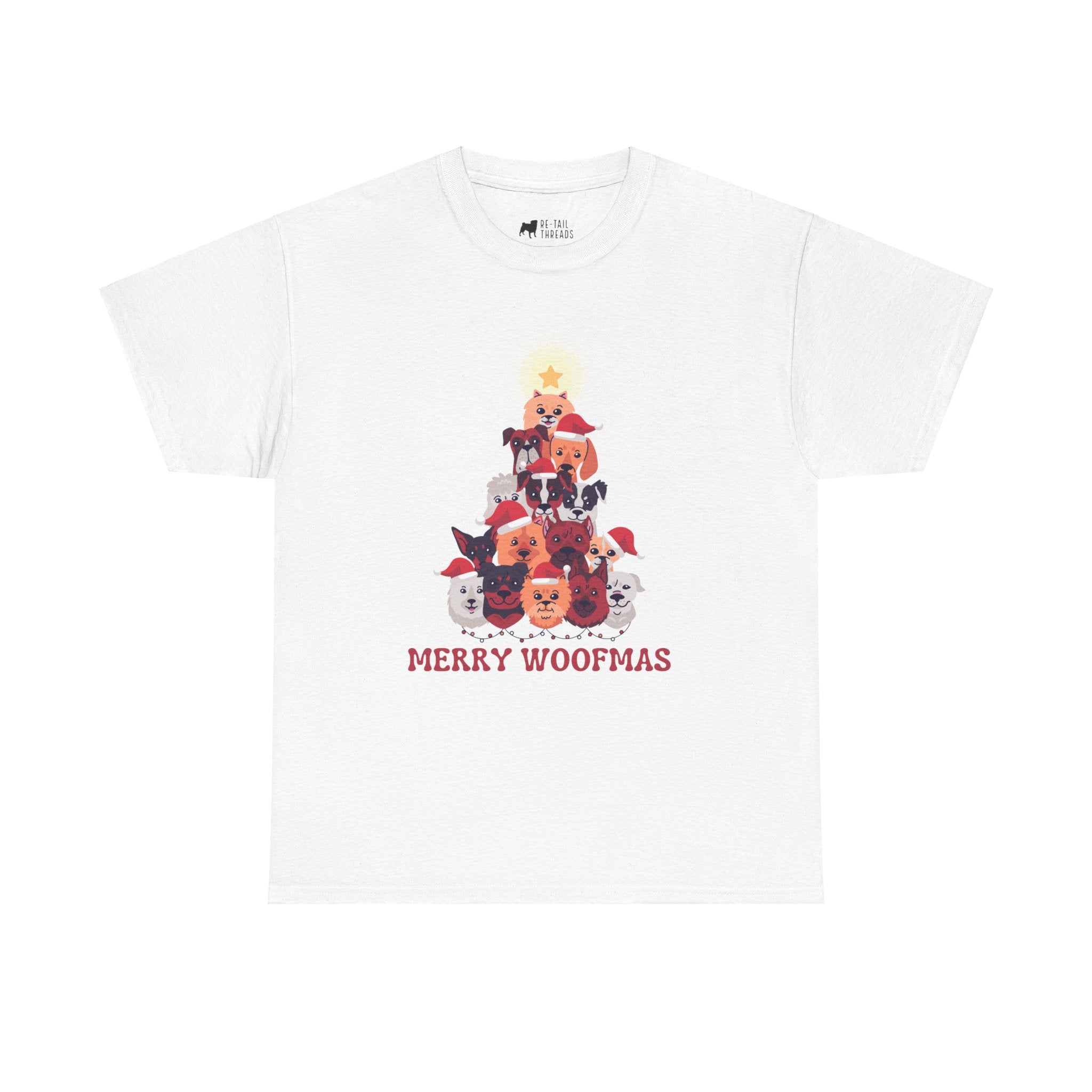 Christmas T-Shirt: Merry Woofmas Dogs