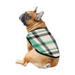 Black and Green Plaid Pet Tank Top