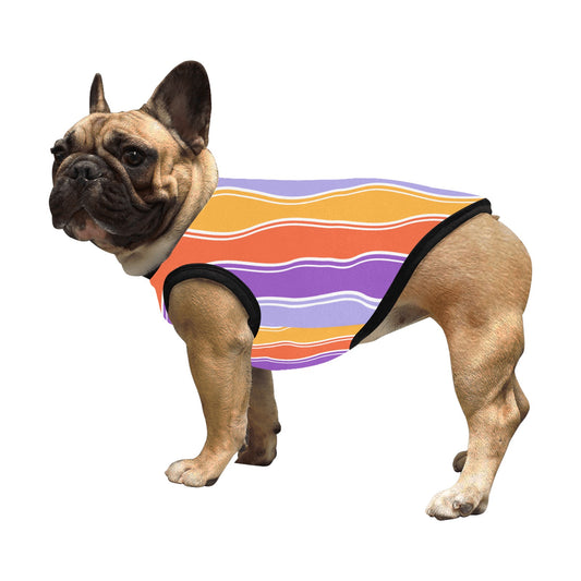 Wavy Stripes Pet Tank Top