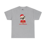Christmas T-Shirt: Yappy Howlidays Pug