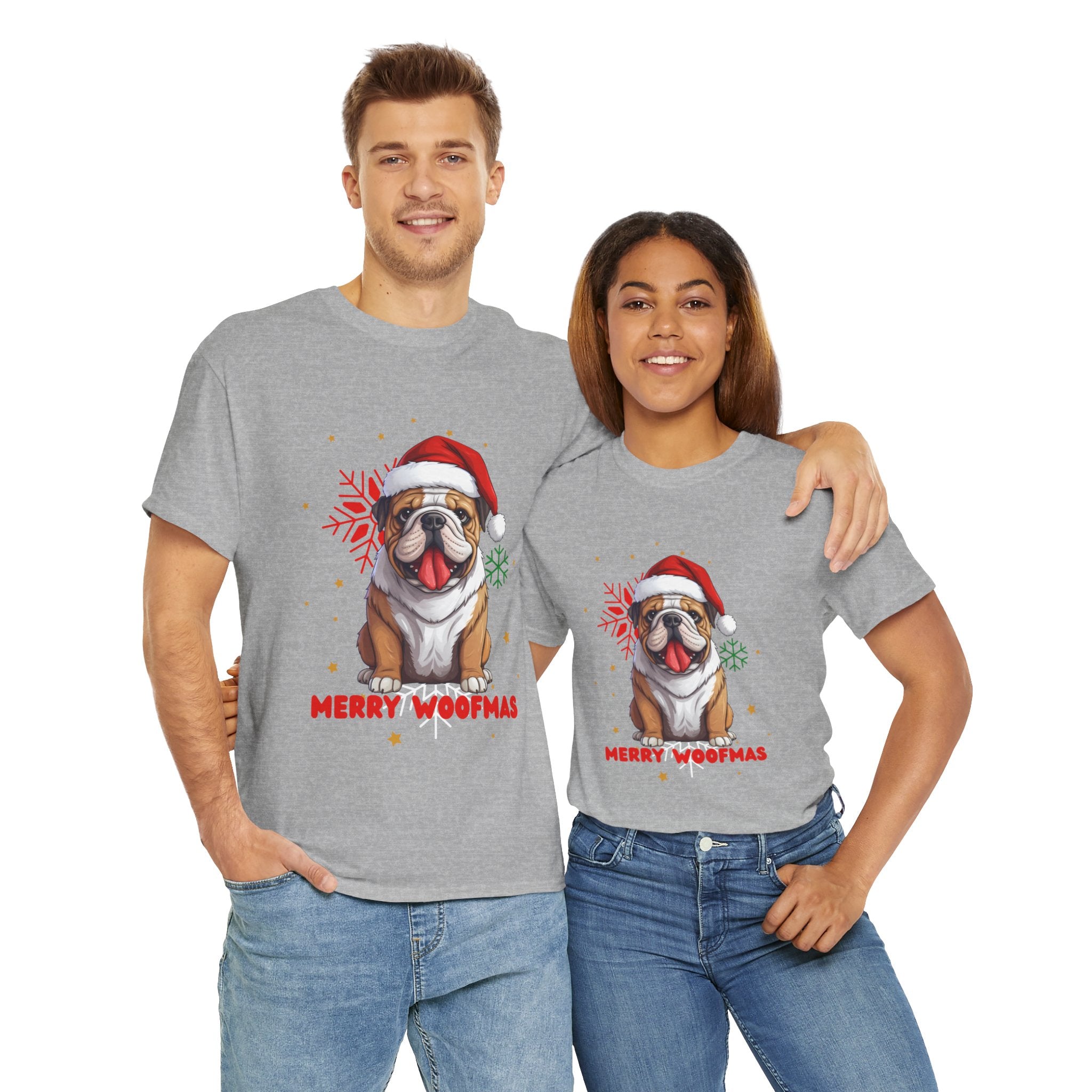 Christmas T-Shirt: English Bulldog