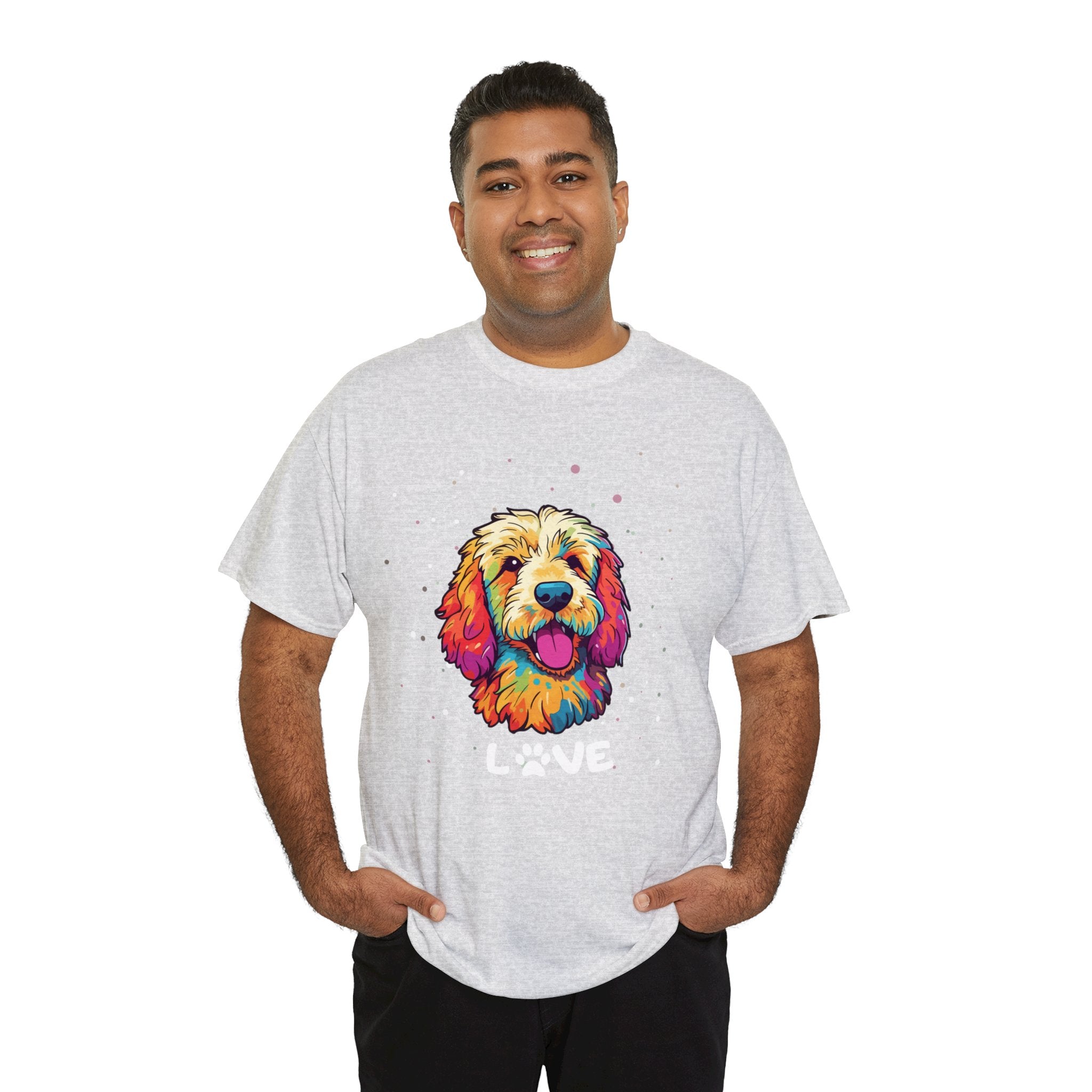 Dog T-Shirt: Goldendoodle Love