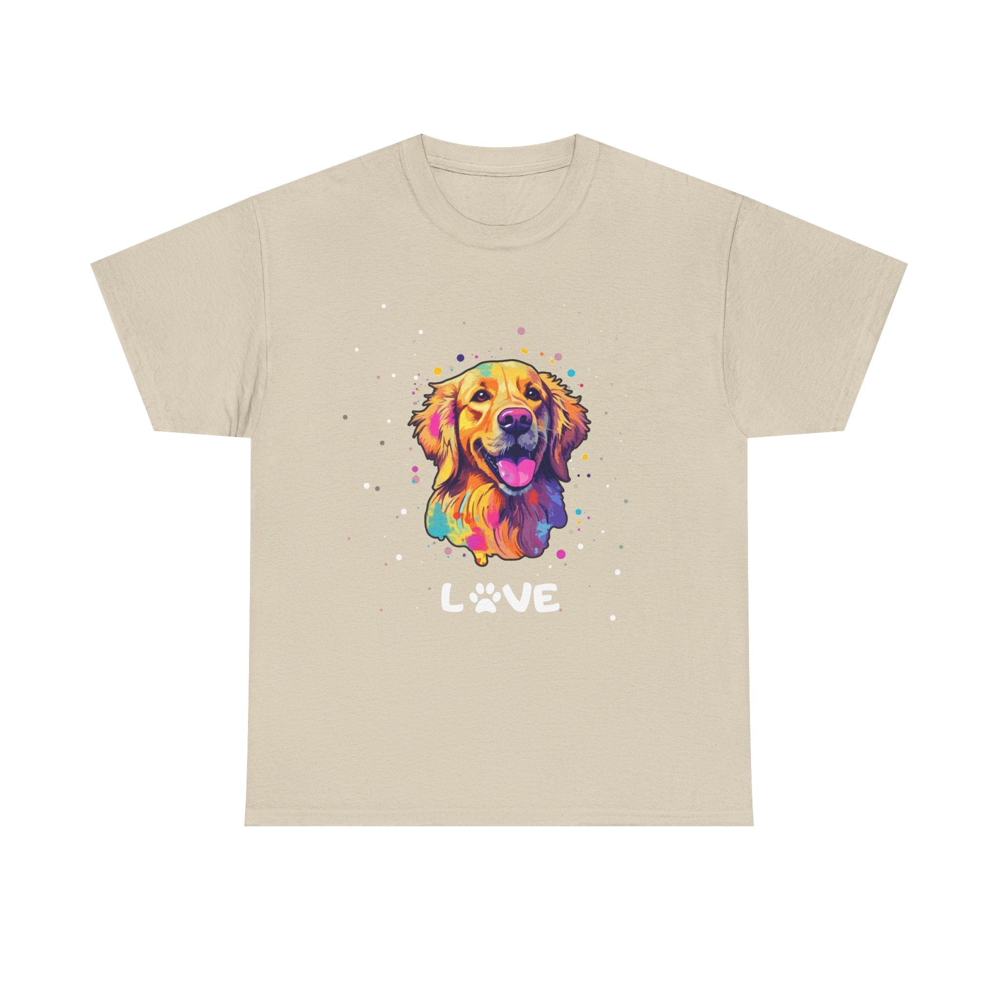 Dog T-Shirt: Golden Retriever Love