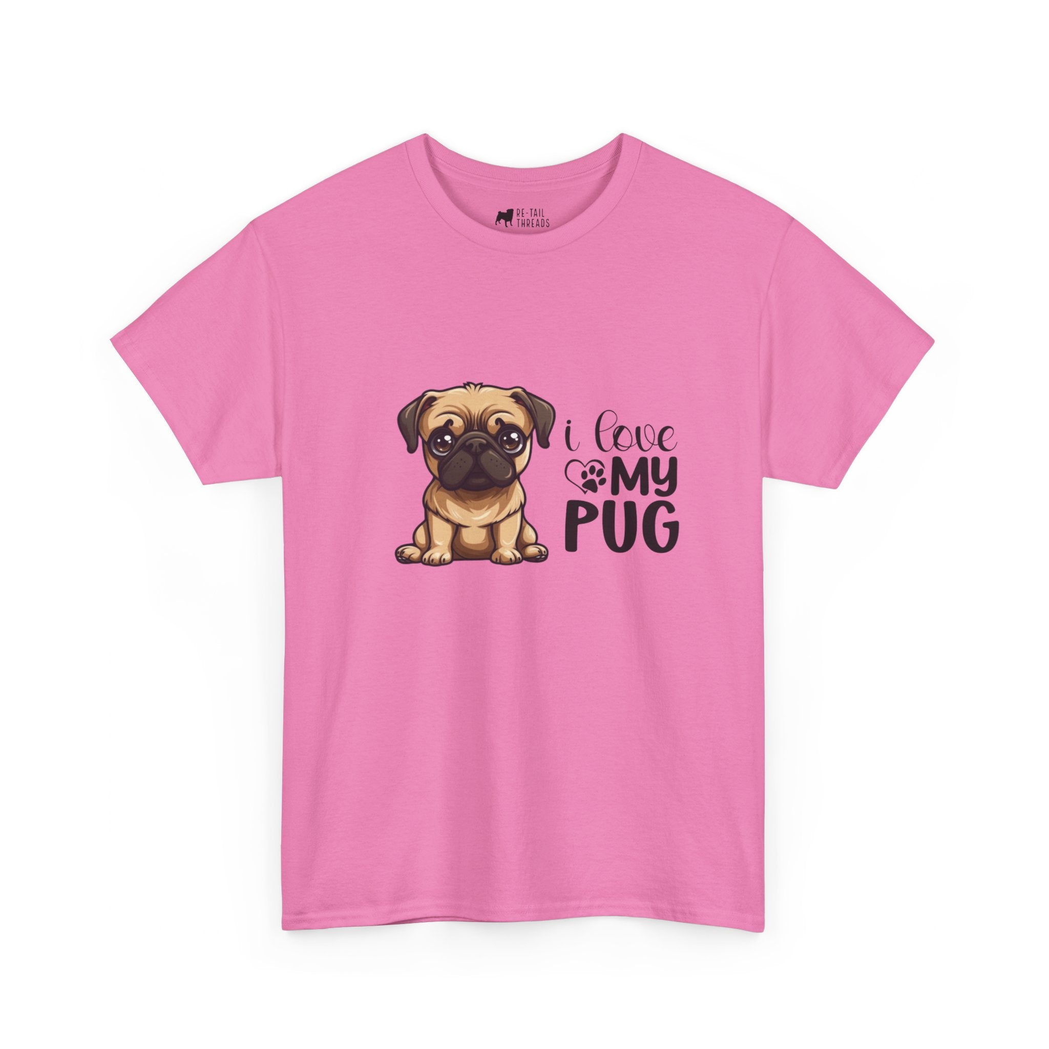 Pug T-Shirt: I Love My Pug