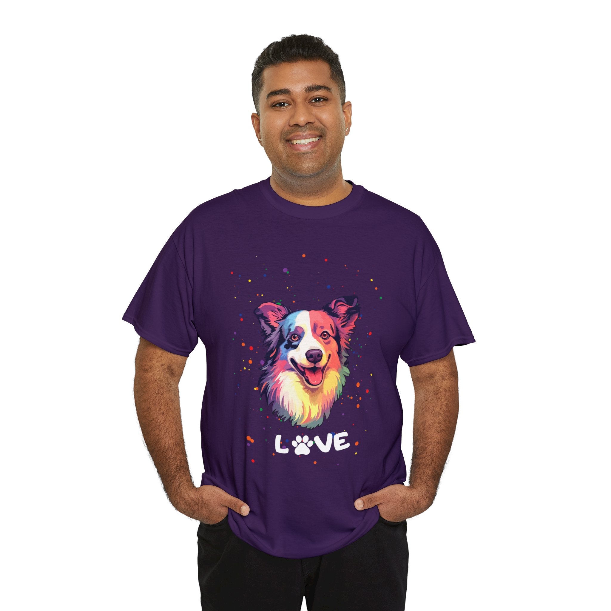 Dog T-Shirt: Border Collie Love