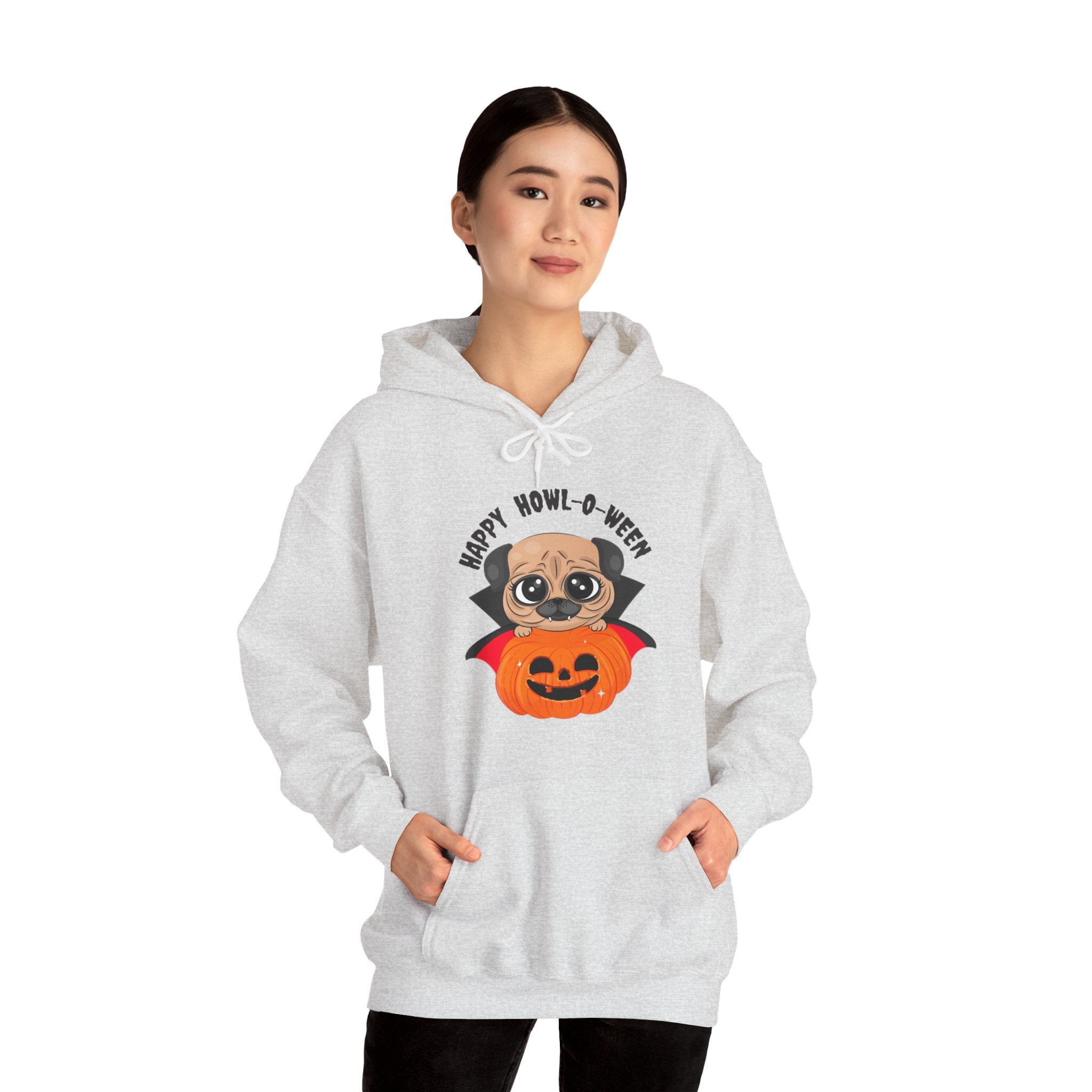 Halloween Hoodie: Pug Howl-O-Ween