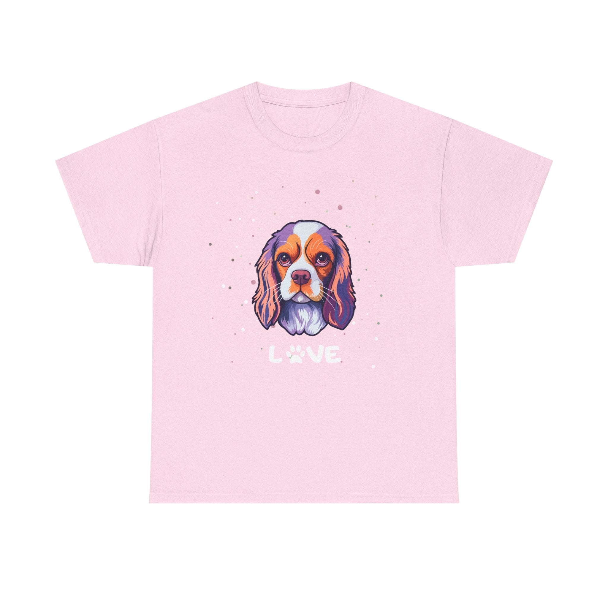 Dog T-Shirt: Cavalier King Charles Spaniel Love