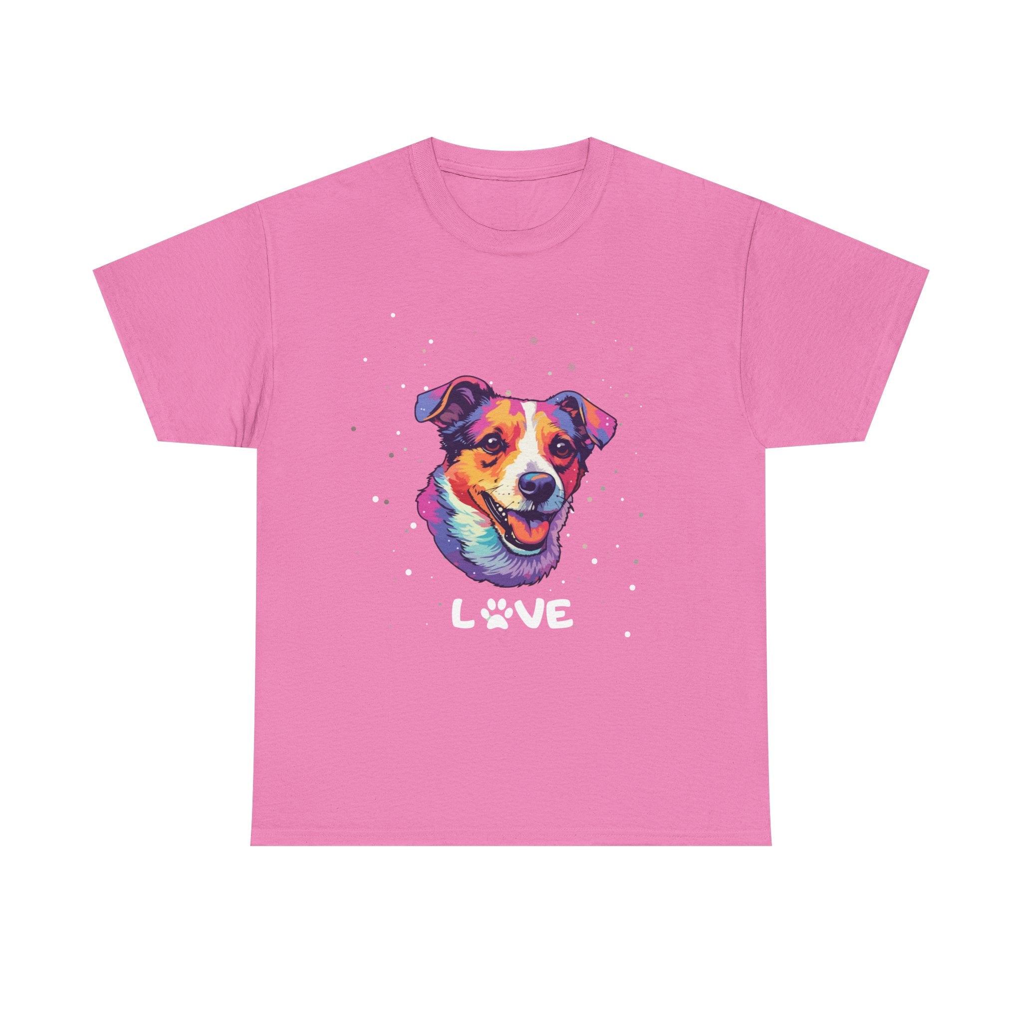 Dog T-Shirt: Jack Russell Terrier Love