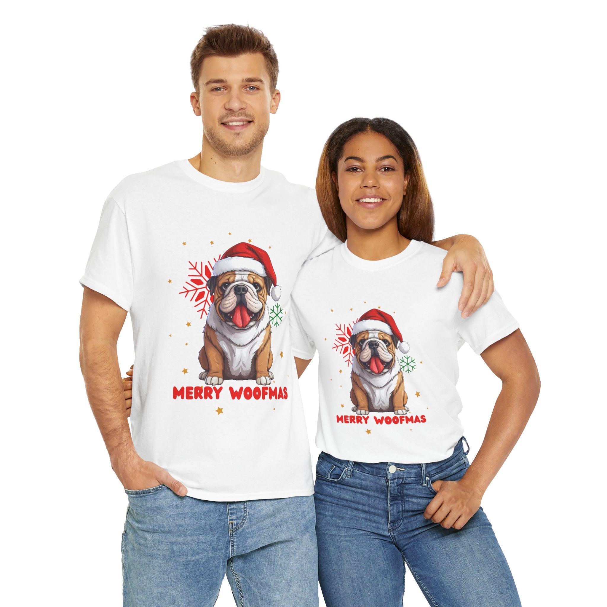 Christmas T-Shirt: English Bulldog