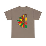 Juneteenth T-Shirt: 1865 Flower