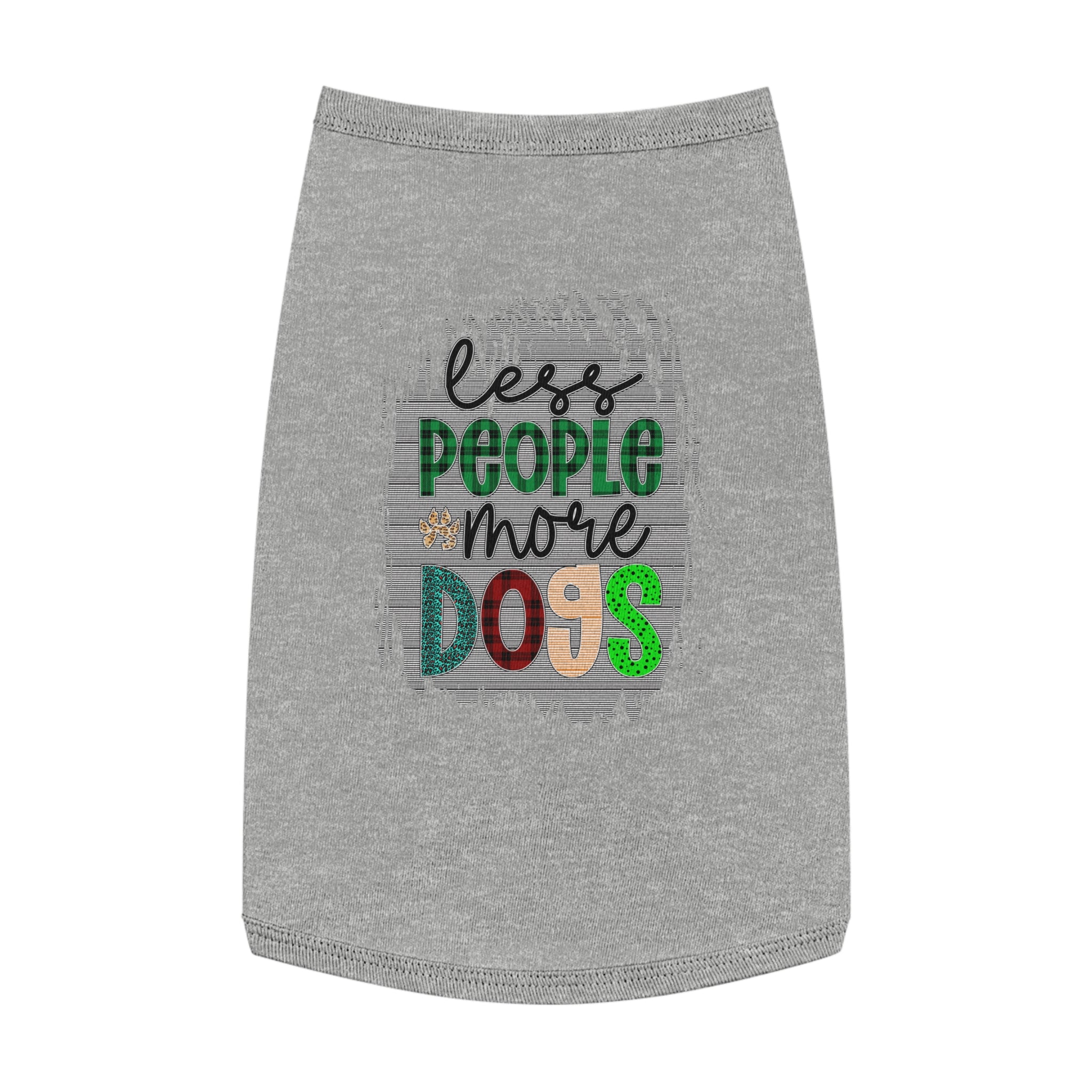 Pet Shirt: Less People More Dogs