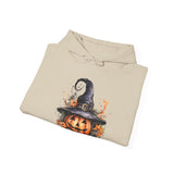 Halloween Hoodie: Witchy Pumpkin