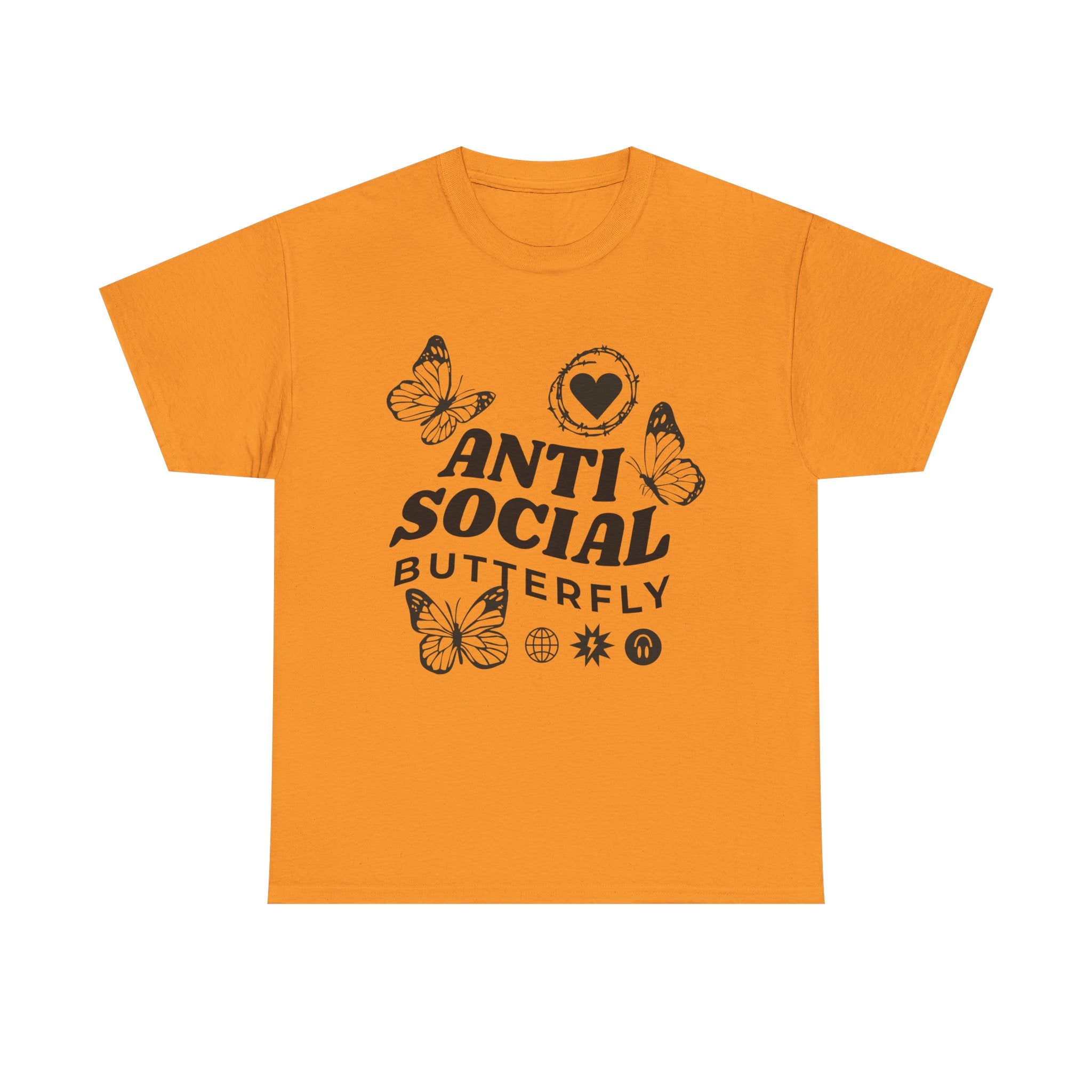 Funny T-Shirt: Anti-Social Butterfly