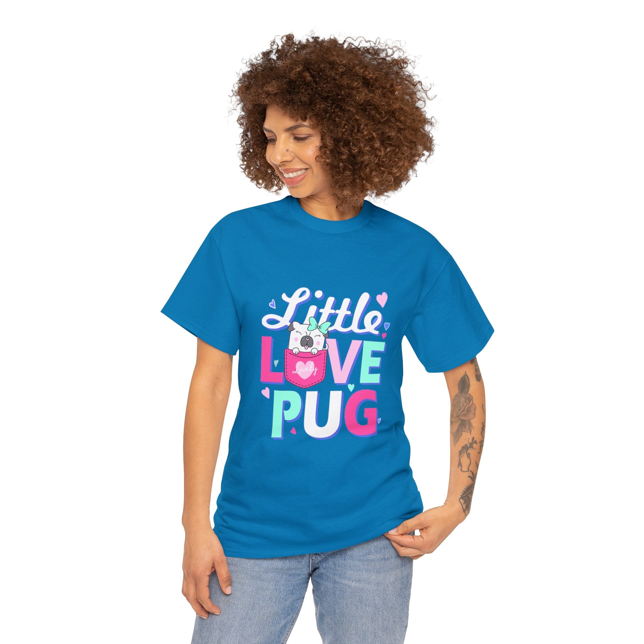 Pug T-Shirt: Little Love Pug